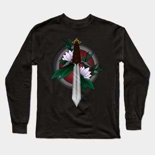 Flowers and a knife Long Sleeve T-Shirt